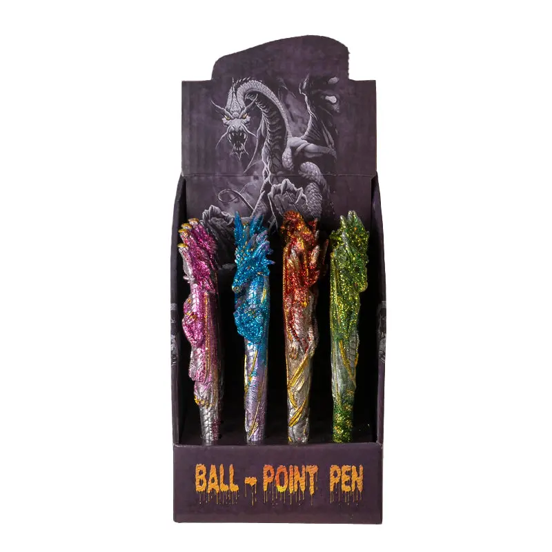 16-Piece Dragon-Themed Fountain Pen Set (18-Unit Pack) 1