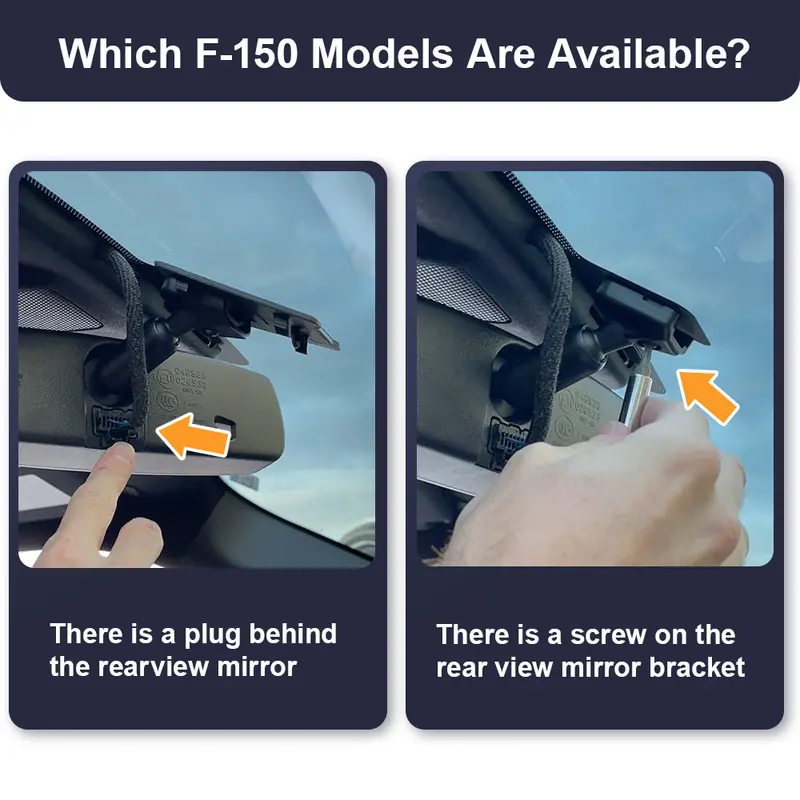 2021+ F-150 / Raptor Fitcamx Oe-Style 4K Integrated Dashcam 1