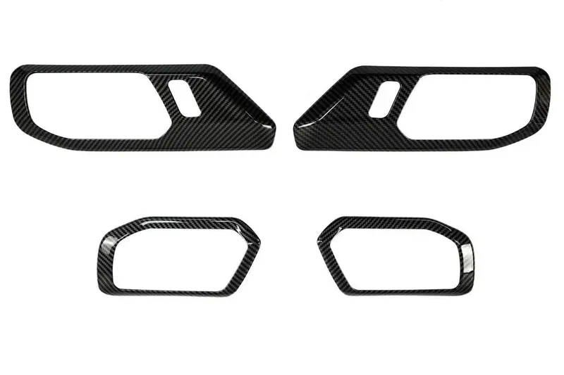 21 Offroad Abs Door Handle Trim – Carbon Hydrographic Finish For 2021+ Bronco Four-Door 1