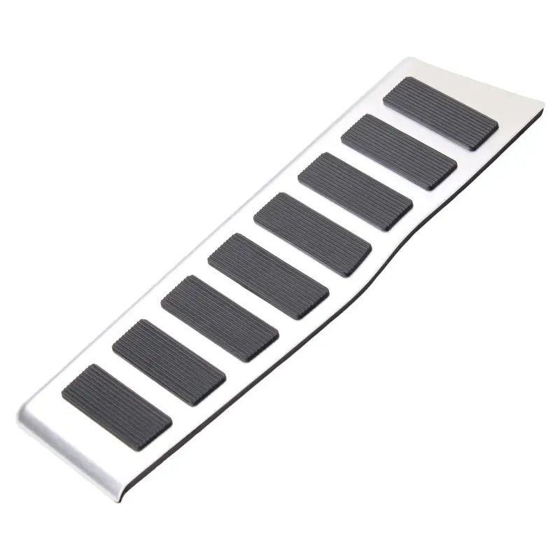 21 Offroad Silver Dead Pedal Cover For 2021+ Ford Bronco 1