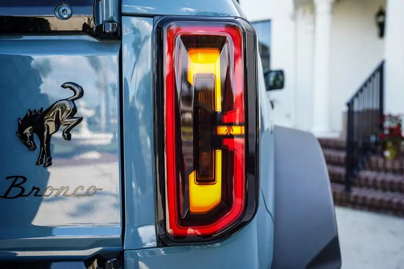 21 Offroad Smoked Acrylic Tail Light Covers For 2021+ Ford Bronco (Led-Equipped Models) 1