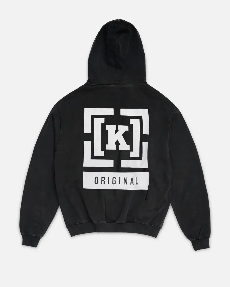333Mm Vintage Black Hoodie 1