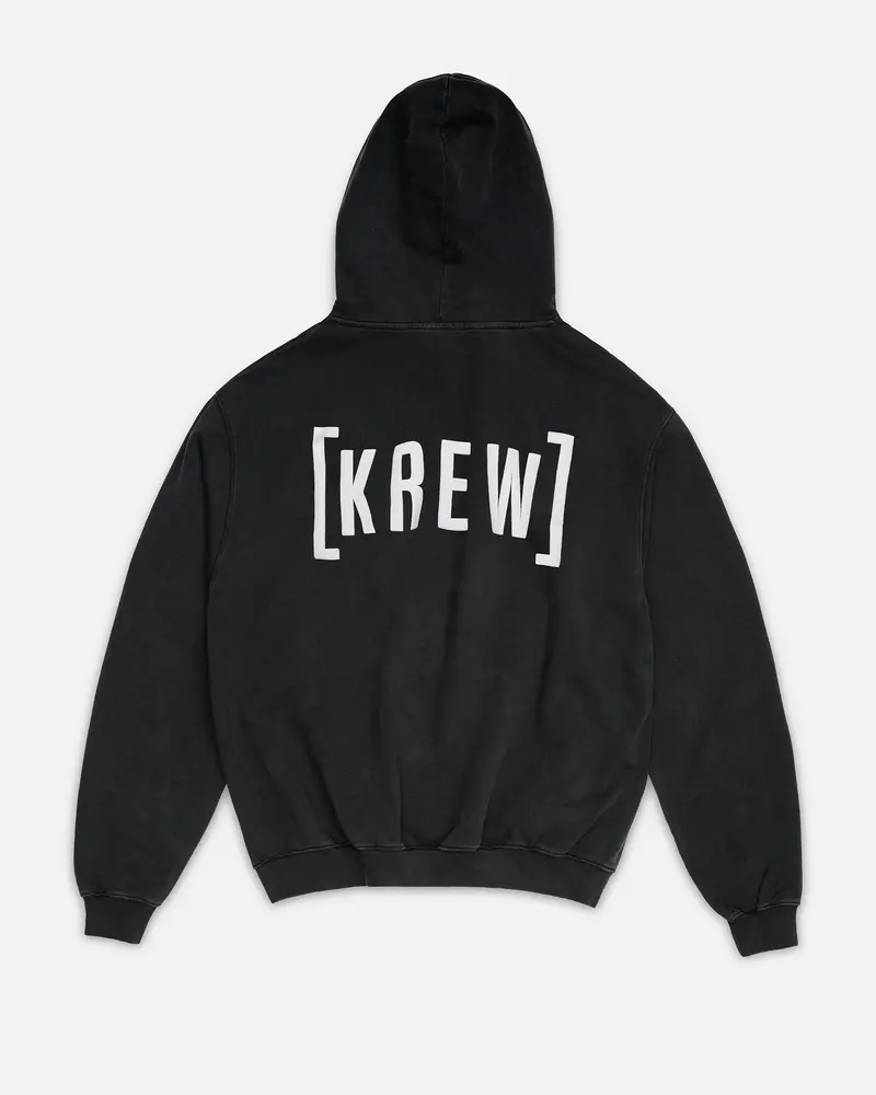 360Mm Vintage Black Hoodie 1