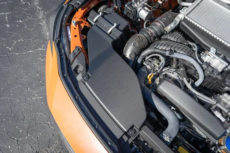 3D Carbon Engine Intake Duct Cover Overlay – Precision Fit For 2022+ Subaru Wrx 1