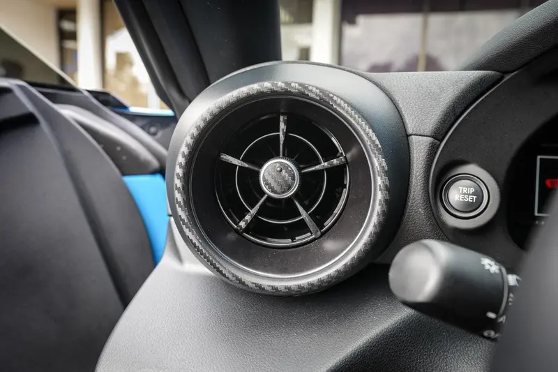 3D Carbon Fiber Ac Vent Trim – Outer Ring Set For 2022+ Brz And Gr86 1