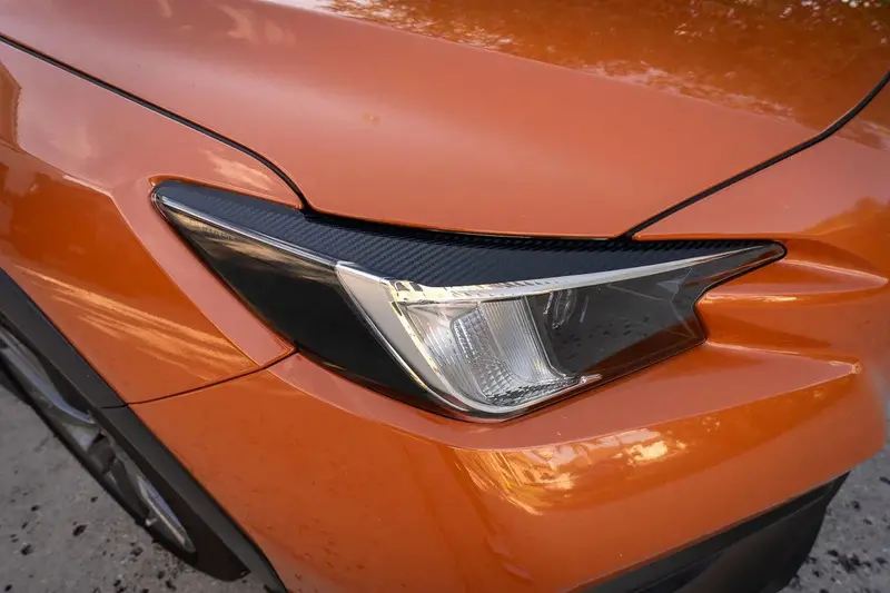 3D Carbon Headlight Eyebrows – Stylish Exterior Accent For 2022+ Subaru Wrx 1