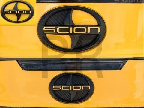 3D Carbon Rear Emblem Inlay Kit For Scion Tc (2011–2016) 1