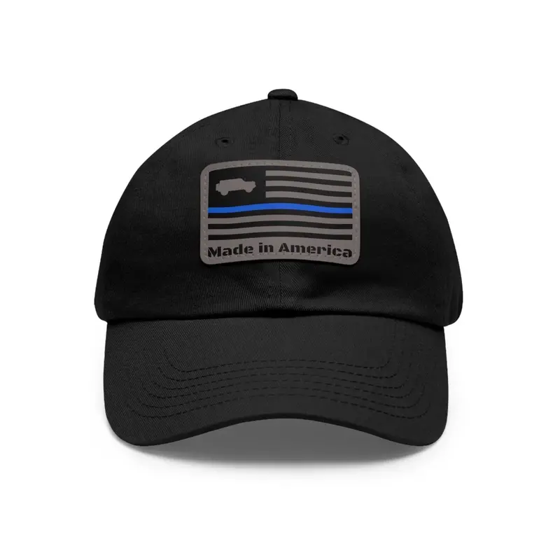 6Th Gen Patriotic Thin Blue Line Hat – Made In Usa 2