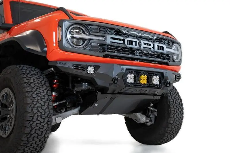 Add Bomber Front Bumper With Baja Designs Mounts – Bronco Raptor (2022+) 1