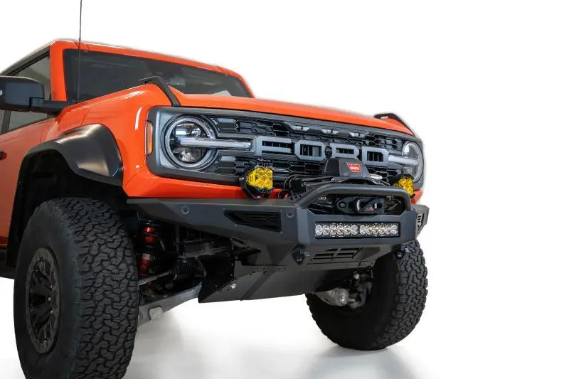 Add Rock Fighter Front Bumper – 2022+ Bronco Raptor 1