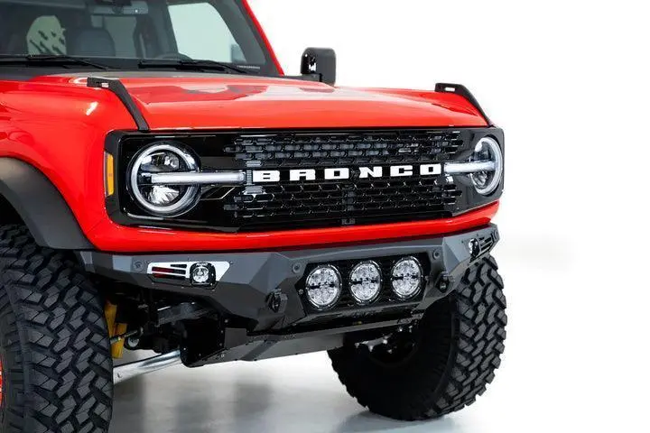 Addictive Desert Designs Bomber Front Bumper (Rigid Mount) For 2021+ Ford Bronco 1