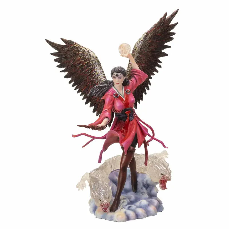Air Sorceress Figurine – Elemental Magic Collection, Pack Of 4 1