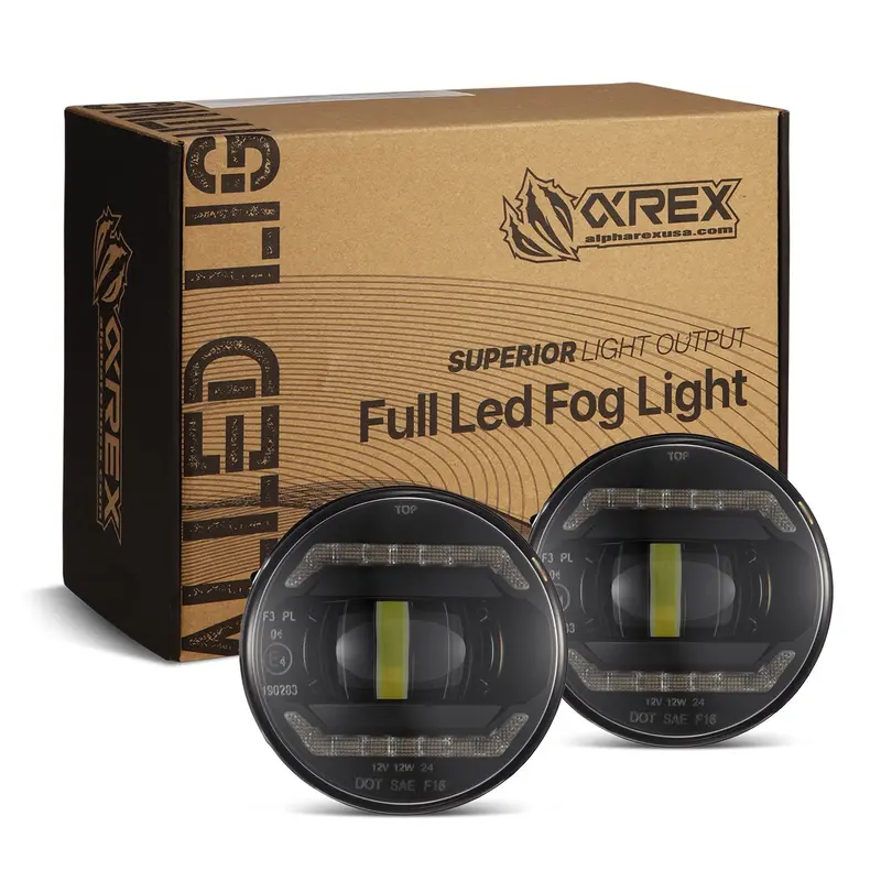 Alpharex Doubletap Dual-Color Led Fog Lights For 2021+ Ford Bronco 1