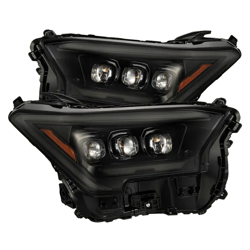 Alpharex Nova Tri-Beam Led Projector Headlights For 2024+ Tacoma And 2025+ 4Runner 1