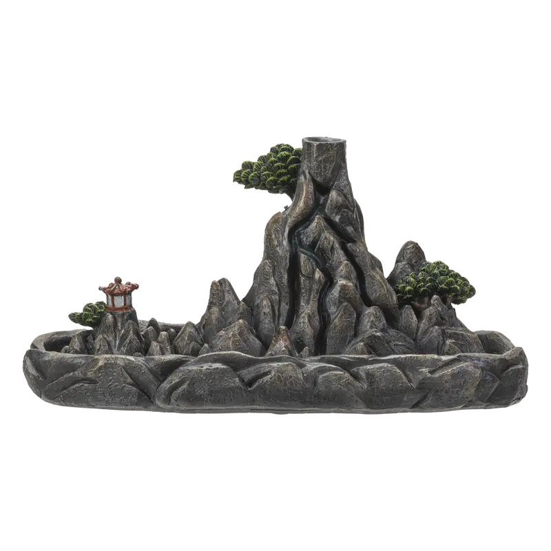 Alpine-Inspired Backflow Incense Burner – 18-Pack 1