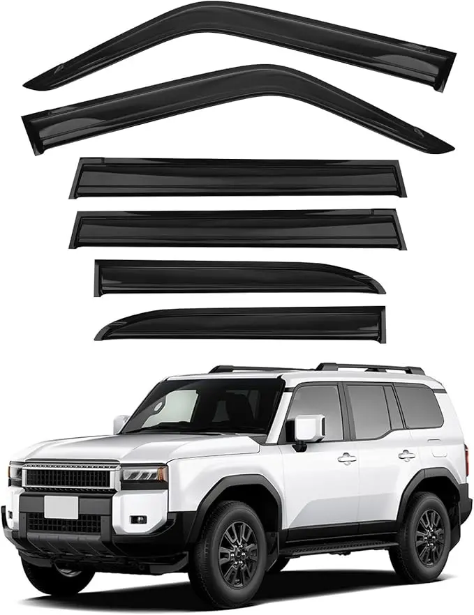Ama Tape-On Rain Guards For 2024+ Toyota Land Cruiser 1