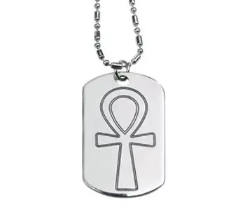 Ancient Egyptian Ankh Dog Tag, Dc/60 1
