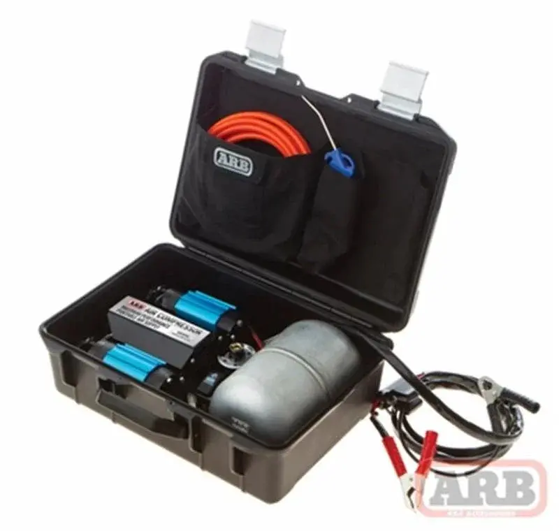 Arb Twin-Motor Portable Air Compressor System With Integrated Tank – Universal Fit 1