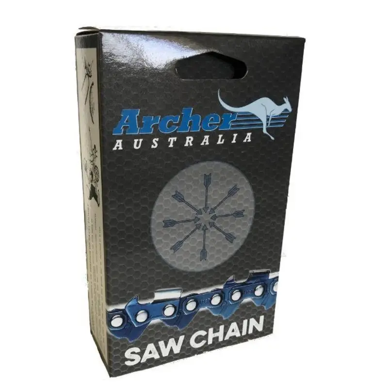 Archer Multi-Use Chainsaw Chain – 3/8" Pitch, .050"/.058"/.063" Gauges, Full/Semi/Skip/Ripping Options 1