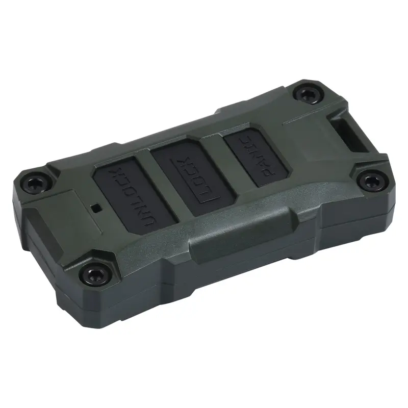 Army Green Injection-Molded Key Fob For 2018+ Jeep Wrangler Jl And Gladiator Jt 1