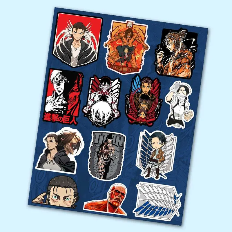 Attack On Titan Dark Fantasy Mini Stickers 1