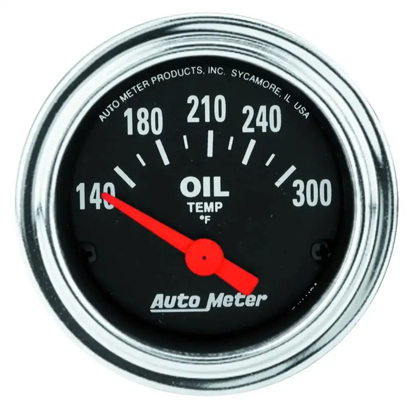 Autometer 2543 Analog Gauge – Perimeter-Illuminated Incandescent Dial Lighting 1