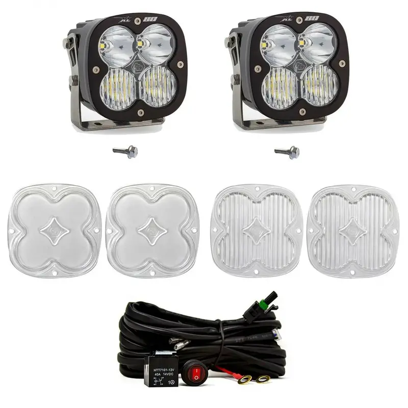 Baja Designs A-Pillar Xl80 Ditch Light Kit For 2021+ Ford Bronco 1
