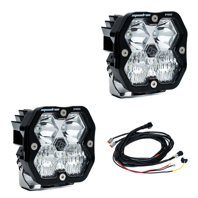 Baja Designs Squadron 2.0 Pro Led Light Pods – Universal Pair 1