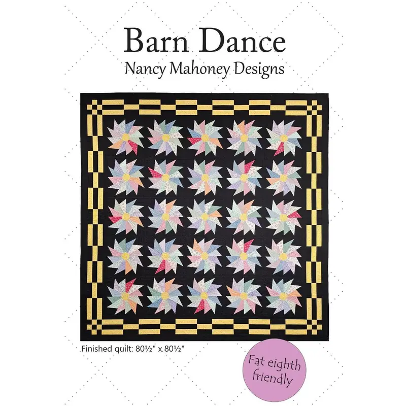 Barn Dance Quilting Pattern – Traditional Farmhouse Design 1