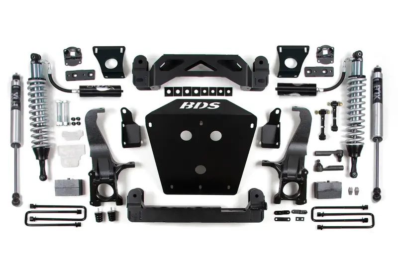 Bds Suspension Bds818F Lift Kit: 7-Inch Front / 4-Inch Rear For 2016–2021 Toyota Tundra 1
