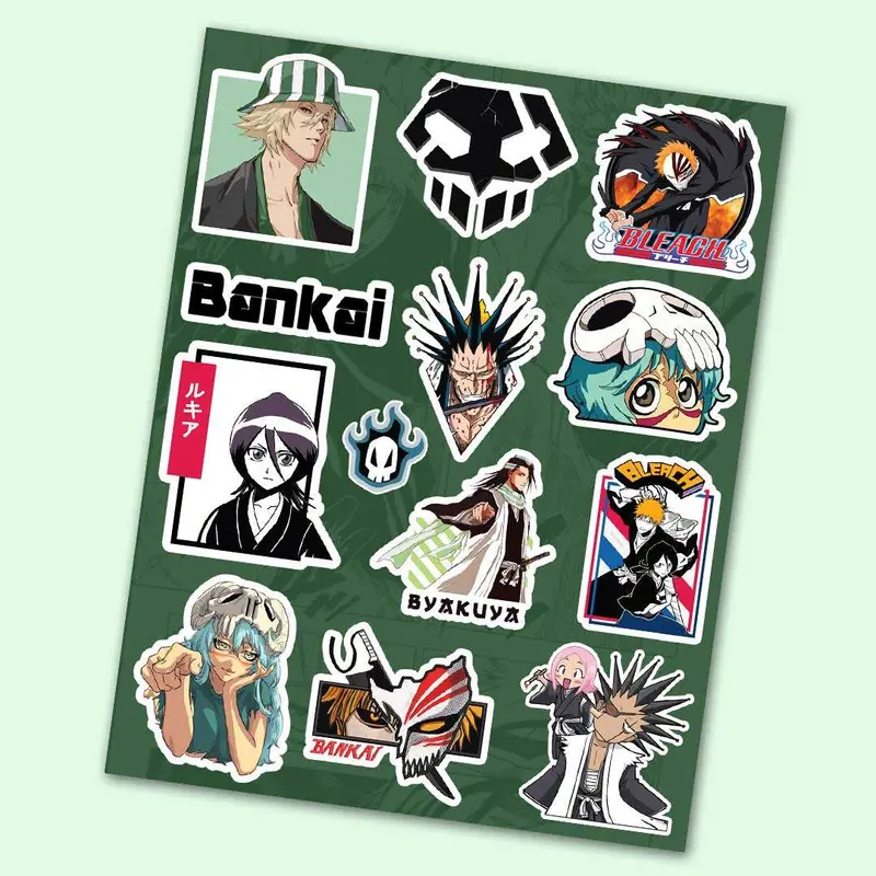 Bleach Series Mini Sticker Sheet 1