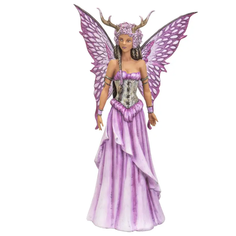 Bloom Fairy Statue – Floral-Themed Ceramic Figurine 1