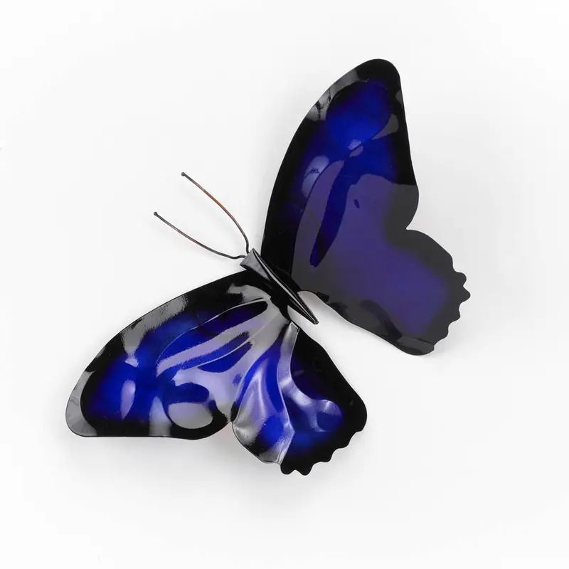 Blue Butterfly Framed Wall Art 1