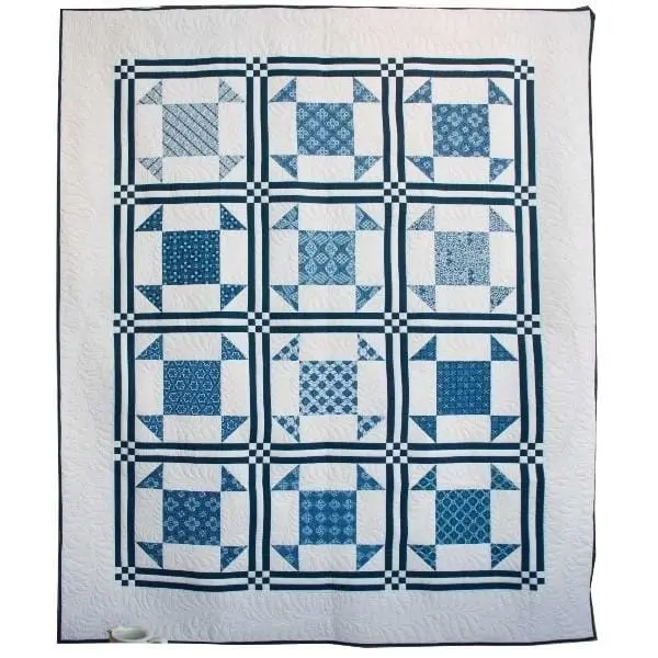 Blue Willow Patchwork Quilt Kit 1