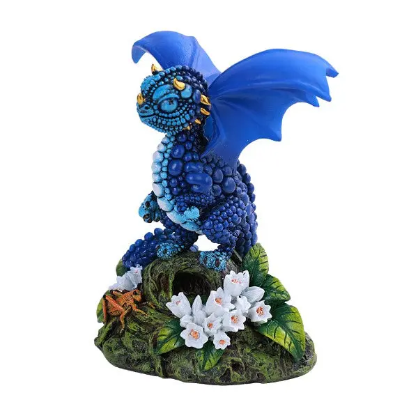 Blueberry-Hued Dragon Sculpture – Pack Of 24 1