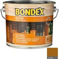 Bondex Satin Oak Stain – 2.5 Litre Size 1