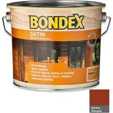 Bondex Satin Red Mahogany Wood Finish – 2.5 Litre 1