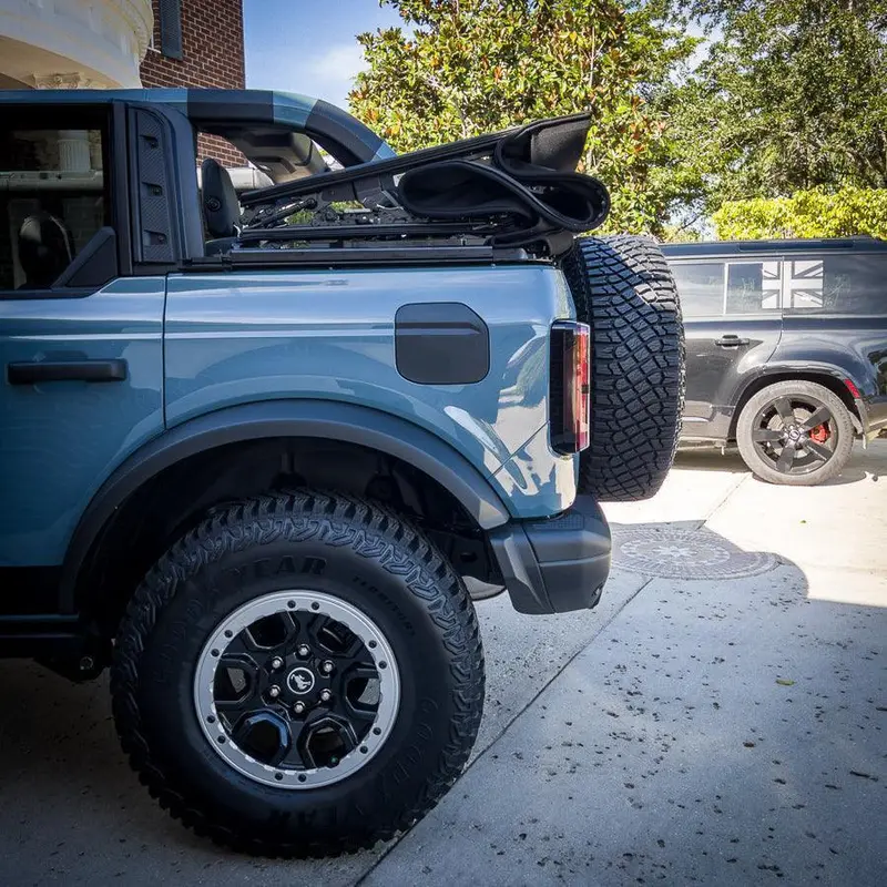 Bronco Fuel Door Overlay Kit – 2021 And Newer Models 1