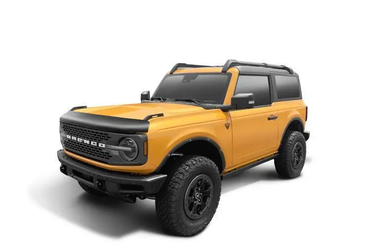 Bushwacker Trail Armor Fender Delete Kit For 2021+ Ford Bronco 1