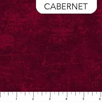 Cabernet Canvas Flannel Fabric 1
