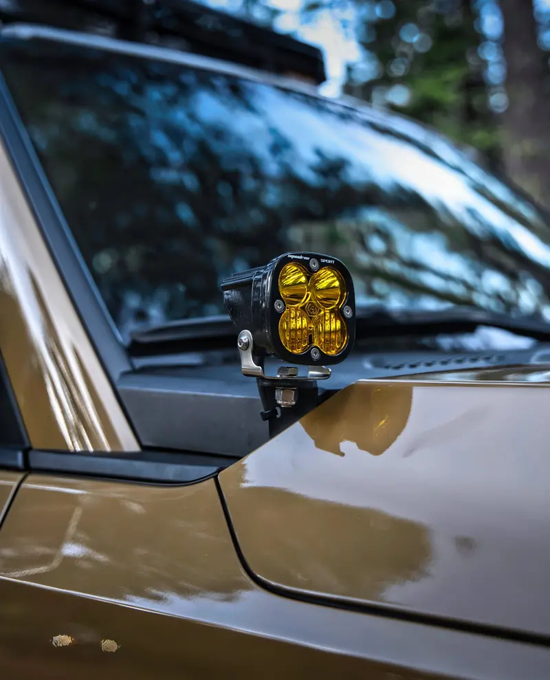 Catuned Ditch Light Mounting Brackets – 2024+ Toyota Land Cruiser 1