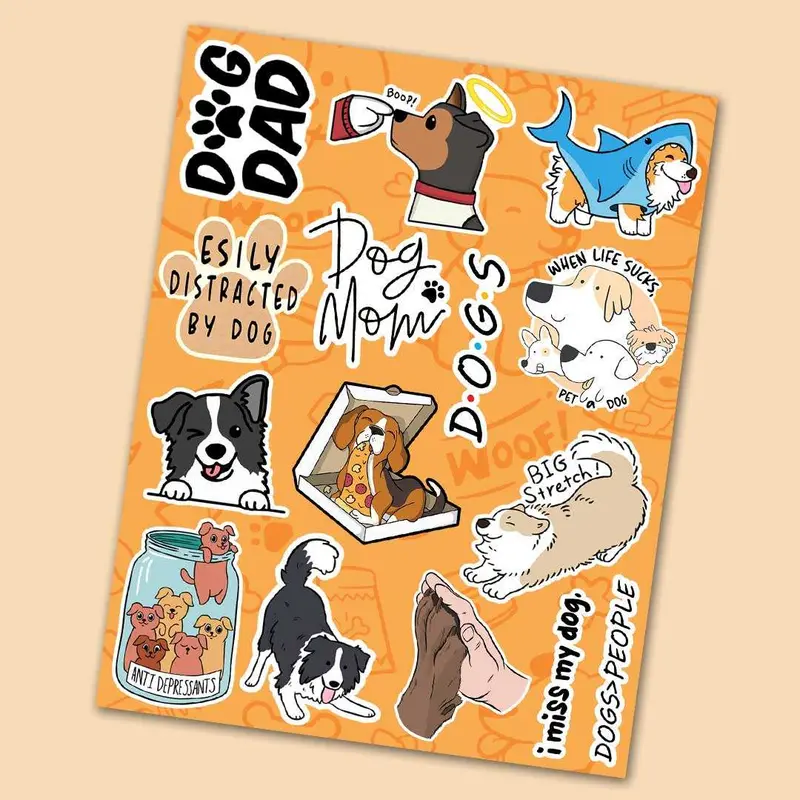 Charming Puppy Mini Sticker Pack 1