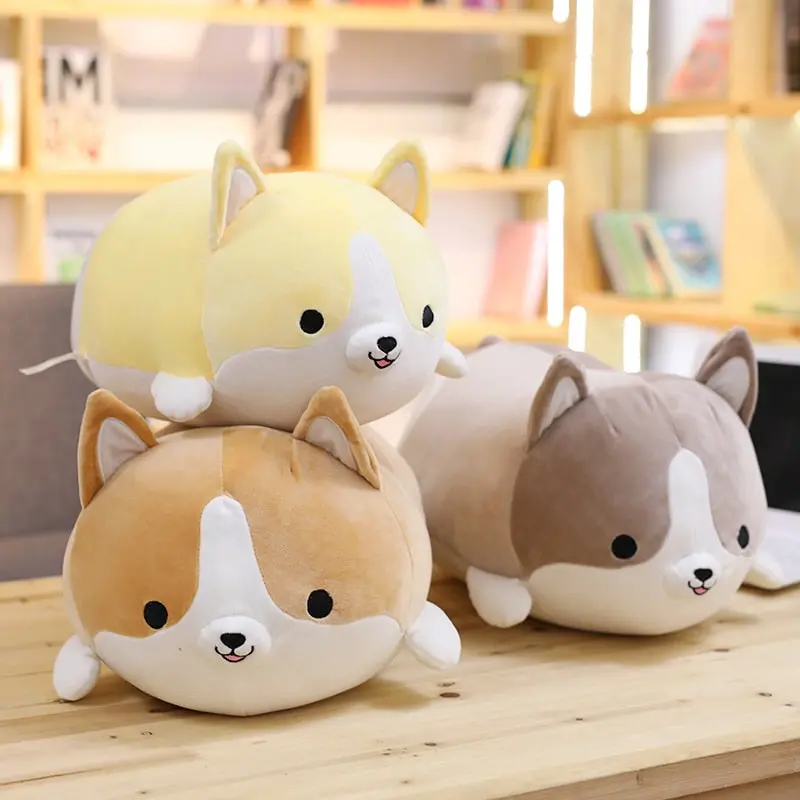 Cheerful Corgo Plush – 3 Color Choices, 3 Size Options 4