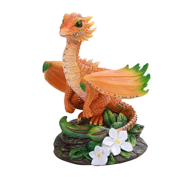Citrus Orange Dragon Sculpture – Pack Of 24 1