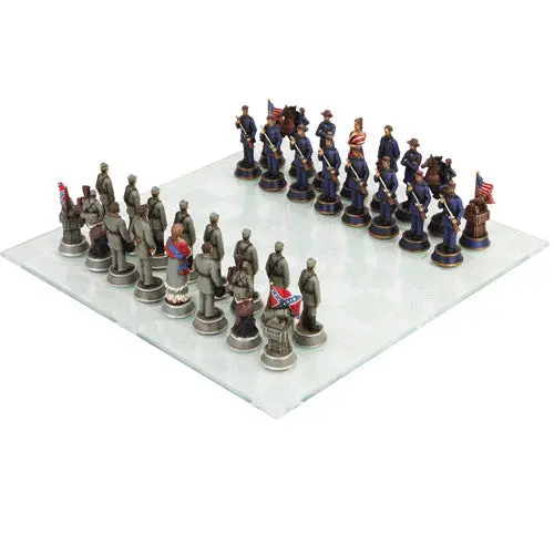 Civil War Themed Chess Set (Pack Of 4) 1