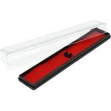 Clear Plastic Pen Case – Single Unit Storage Sleeve 1