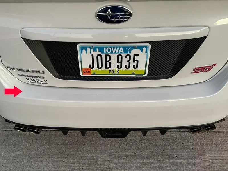 Clear Rock Guard Bumper Protector For 2015–2021 Subaru Wrx & Sti 1