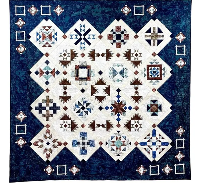 Copper Canyon Quilt Kit – Nature-Inspired Design 1