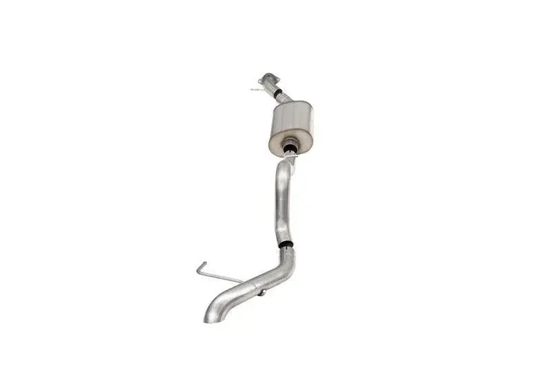 Corsa 2.75-Inch Single-Exit Cat-Back Exhaust System With Turndown Tip For 2021+ Bronco 2.3L 1