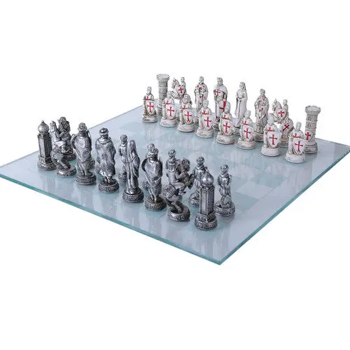 Crusaders Vs. Ottomans Chess Set – 4-Piece Collection 1